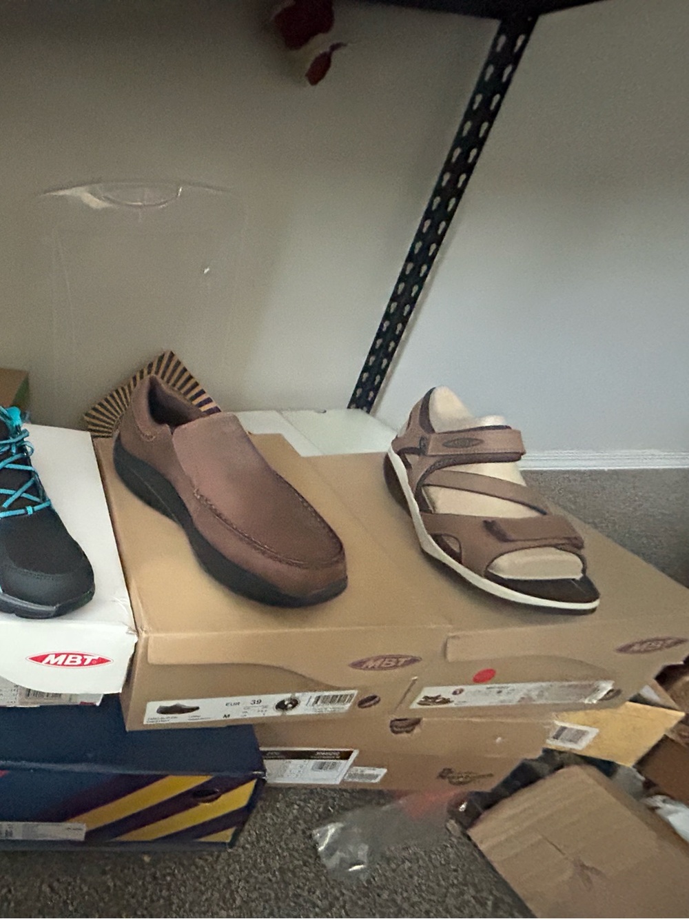 MBT Men’s Brown Casual Slip-On Shoe